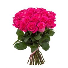 25 розовых роз